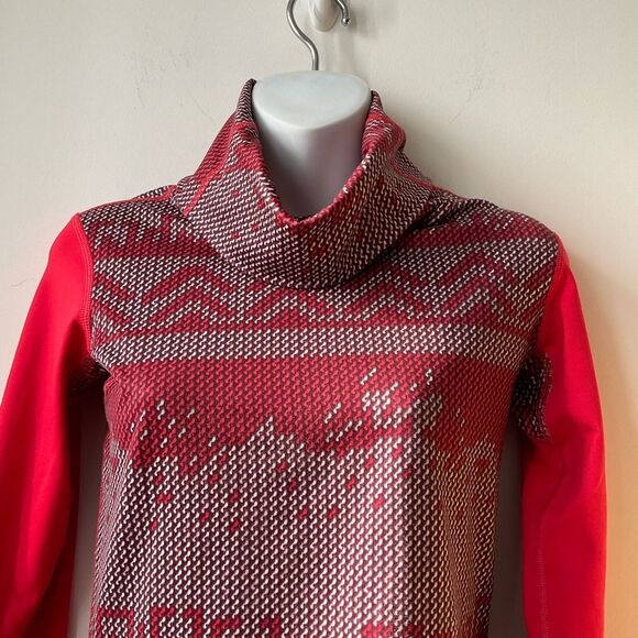 NIKE Pro Hyperwarm Nordic Infinity Long Sleeve Turtleneck Sweater Size S - Picture 7 of 7